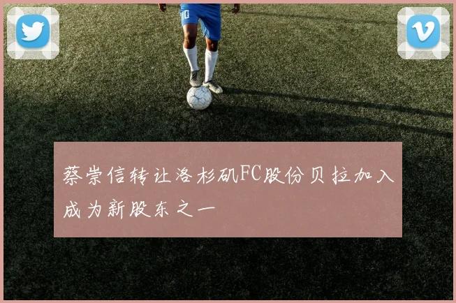 蔡崇信转让洛杉矶FC股份贝拉加入成为新股东之一