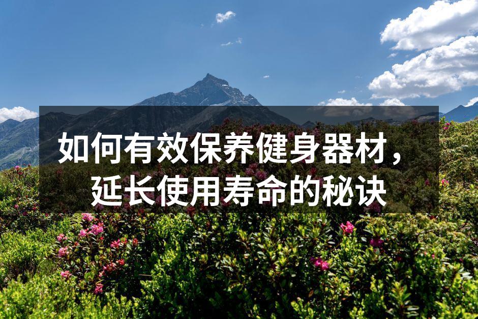 定期清洁器材，确保设备性能